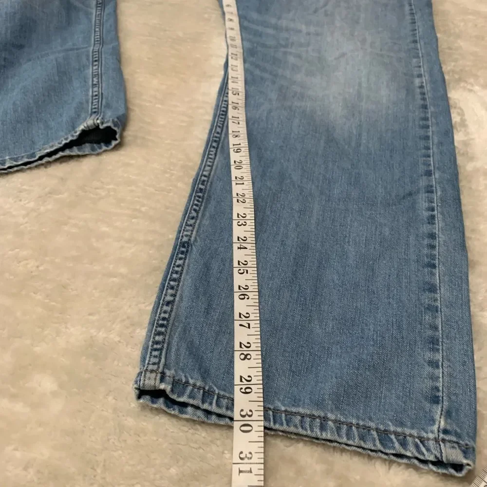 Levi’s 505 Mens 40x30 Straight Leg Denim‎ Blue Jeans Cotton Pants